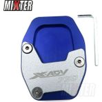 Mavi 2 Tarzı Motosiklet C Düz Ayak Yan Standı Uzatma Plakası Kickstand Ayak Honda X-Adv 750 Xadv 750 X-Adv (Yurt Dışından) - Motosiklet çerçeve aksesuarları