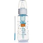 Mavi 240 ml Antikolik Pp Biberon, 0-6 Ay, Güvenli ve Şık Tasarım - Ahşap - Ceviz