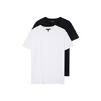 Mavi 2li Kadın Basic Tişört Regular Fit/Normal Kesim 1611366-900 Siyah-900 M