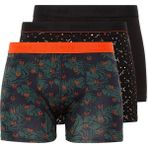 Mavi 3lü Baskılı Boxer 0911421-33648 - Lacivert - XL
