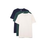 Mavi 3lü Bisiklet Yaka Erkek Basic Tişört Slim Fit/Dar Kesim 0611784-70490 Lacivert-70490 L