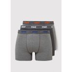 Mavi 3lü Gri Basic Boxer 0911407-23854 - Açık Gri Melanj