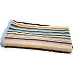 Mavi 70x140 cm Bordürlü Banyo Havlusu