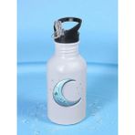 Mavi Ay Matara Suluk 600 ml - Çocuk Suluk Matara, Çocuk Su Matarası