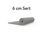 Mavi Ay Yatak Ecotopper - 6 Cm Gri Ortopedik Sert Sünger Yatak Pedi