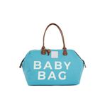 Mavi Baby Bag Baskılı Bebek Bakım Çantası M000002169