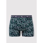 Mavi Baskılı Lacivert Boxer 0911065-83077 - XL