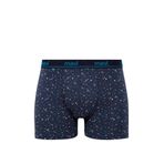 Mavi Baskılı Lacivert Boxer 092458-32184 Lacivert-32184 S