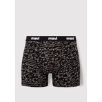 Mavi Baskılı Siyah Boxer 0910049-85857 Siyah-85857 M