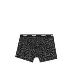 Mavi Baskılı Siyah Boxer 0910049-85857