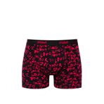 Mavi Baskılı Siyah Boxer 0910948-900