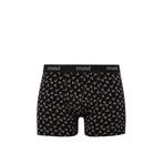 Mavi Baskılı Siyah Boxer 0911049-900 Siyah-900 S
