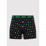 Mavi Baskılı Siyah Boxer 092259-900 Siyah-900 S