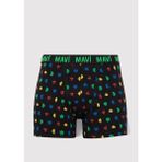 Mavi Baskılı Siyah Boxer 092259-900 - Siyah-900