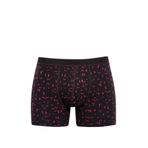 Mavi Baskılı Siyah Boxer 092631-900