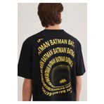 Mavi Batman Baskılı Siyah Erkek T-Shirt M0612567-900