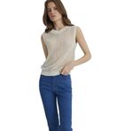 Mavi Bayan Nonsleeve Sweater kazak, Tofu, XS