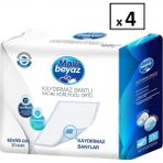Mavi Beyaz 4 Paket (120 Adet) Mavi Beyaz Yatak Koruyucu Örtü Kaydırmaz 60X90 30'lu Paket