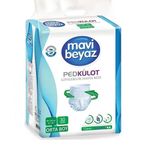 Mavi Beyaz 60 Adet Orta Boy M Ped Külot Yetişkin Bezi