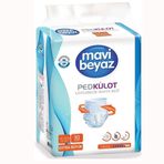 Mavi Beyaz 90 Adet XL Ekstra Büyük Ped Emici Külot Hasta Bezi