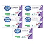 Mavi Beyaz Küçük 150 Adet Ped Ekstra Tekstil Yüzeyli Yetişkin Bel Bantlı Hasta Bezi