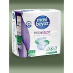 Mavi Beyaz Ped Külot - M - 9 Adet (000)