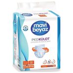 Mavi Beyaz Pedkülot Emici Külot Hasta Bezi XL Ekstra Büyük, 60 Adet