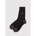 Mavi Black Nakışlı Siyah Soket Çorap 0912201-900