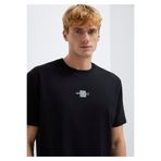 Mavi Black Reflektörlü Siyah Tişört Loose Fit/Bol Rahat Kesim 0613132-900