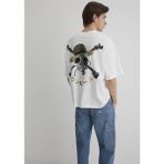 Mavi Boxy Kırık Beyaz Erkek T-Shirt M0612663-70057 - L