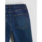 Mavi Crop Flare Kadın Jean Pantolon