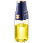 Mavi Dayanıklı Yüksek Borosilikat Cam Yağ Şişesi Sos Kavanoz Sirke Pot Sızdırmaz Baharat Depolama Şişe Mutfak Konteyner Gadgetsn (Yurt Dışından) - Garlic Keepers - Renkli