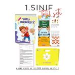 Mavi Deniz Yayınları 1. soru bankası + alakent yaprak test + karne kılıfı ve gelişim raporu hediyeli