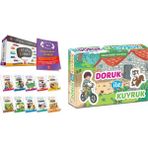 Mavi Deniz Yayınları 3. Sınıf Hikayeleri Doruk Ile Kuyruk ve Üretimin 10 Harikası