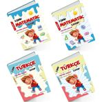 Mavi Deniz Yayınları Mavi Deniz 2024 2. Sınıf Matematik + Türkçe 1. Ve 2. Kitap Seti 4 Kitap