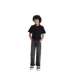 MAVİ Erkek Çocuk Jean Pantolon, Oversize Kalıp, Yüksek Bel, Mid Smoke, 3-4 Yaş