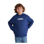MAVİ Erkek Çocuk Kapüşonlu Sweatshirt, Koyu Saks Mavi, 2-3 Yaş