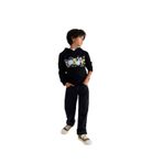 MAVİ Erkek Çocuk Kapüşonlu Sweatshirt, Siyah, 9-10 Yaş
