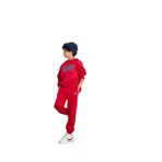 MAVİ Erkek Çocuk Slim Fit Eşofman Altı, Koyu Acı Kırmızı, 4-5 Yaş