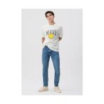 Mavi Erkek Jake Koyu Gölgeli Kolej Jean Pantolon 0042285200 - Lacivert - 35 / 32