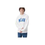 MAVİ Erkek Kapüşonlu Baskılı Sweatshirt, Beyaz, S Beden