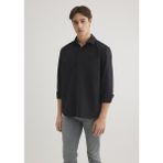 Mavi Erkek Kareli Siyah Gömlek 0211444-89584 - XL - Lacivert