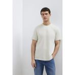 Mavi Erkek Logo Baskılı %100 Pamuk T-Shirt M0612732 Sis Gri