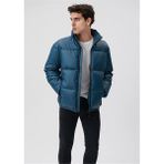 Mavi Erkek Mavi Şişme Mont 0110189-70767 Renkli ve Konforlu Dış Giyim Seçeneği - 3XL