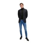 MAVİ Erkek Slim Fit Yüksek Bel Jean Pantolon, Mid Brushed Mavi Black, 29-30
