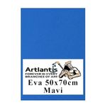 Mavi Eva 50x70 cm 1 Adet Eva Süngeri Okul Kreş Anasınıfı Elişi Etkinlikleri