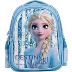 Mavi Frozen Ilkokul Çantası Trio Destiny, Çocuklar Için Şık ve Kullanışlı Öğrenci Çantası - Seçenek 1 - Ahşap - Ceviz