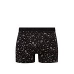 Mavi Galaksi Baskılı Siyah Boxer 092084-900 Siyah-900 S