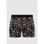 Mavi Grafik Baskılı Siyah Boxer 092070-900 - 2XL - Siyah-900
