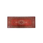 Mavi Halı Desen Baskılı Mouse Pad - Kaymaz Ve Bilek Destekli
